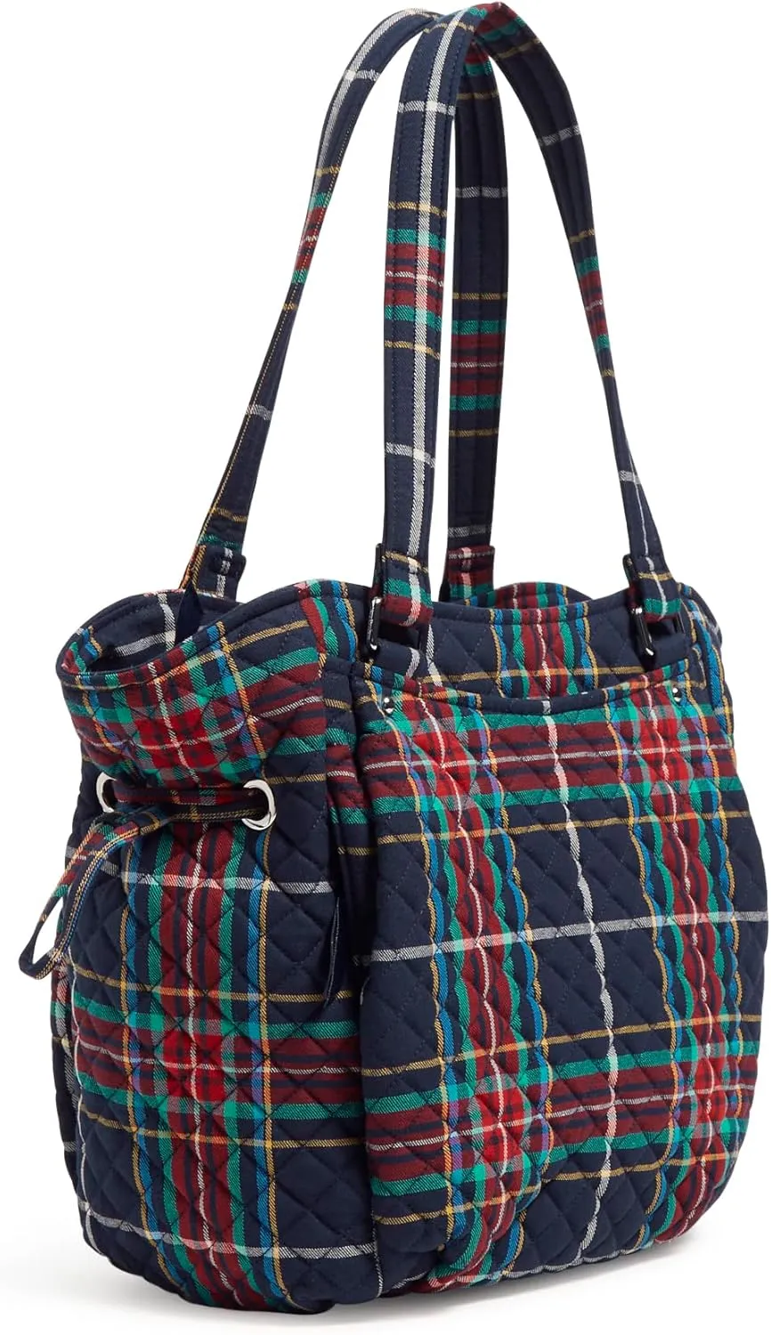 Vera Bradley Women's Cotton Glenna Satchel Purse