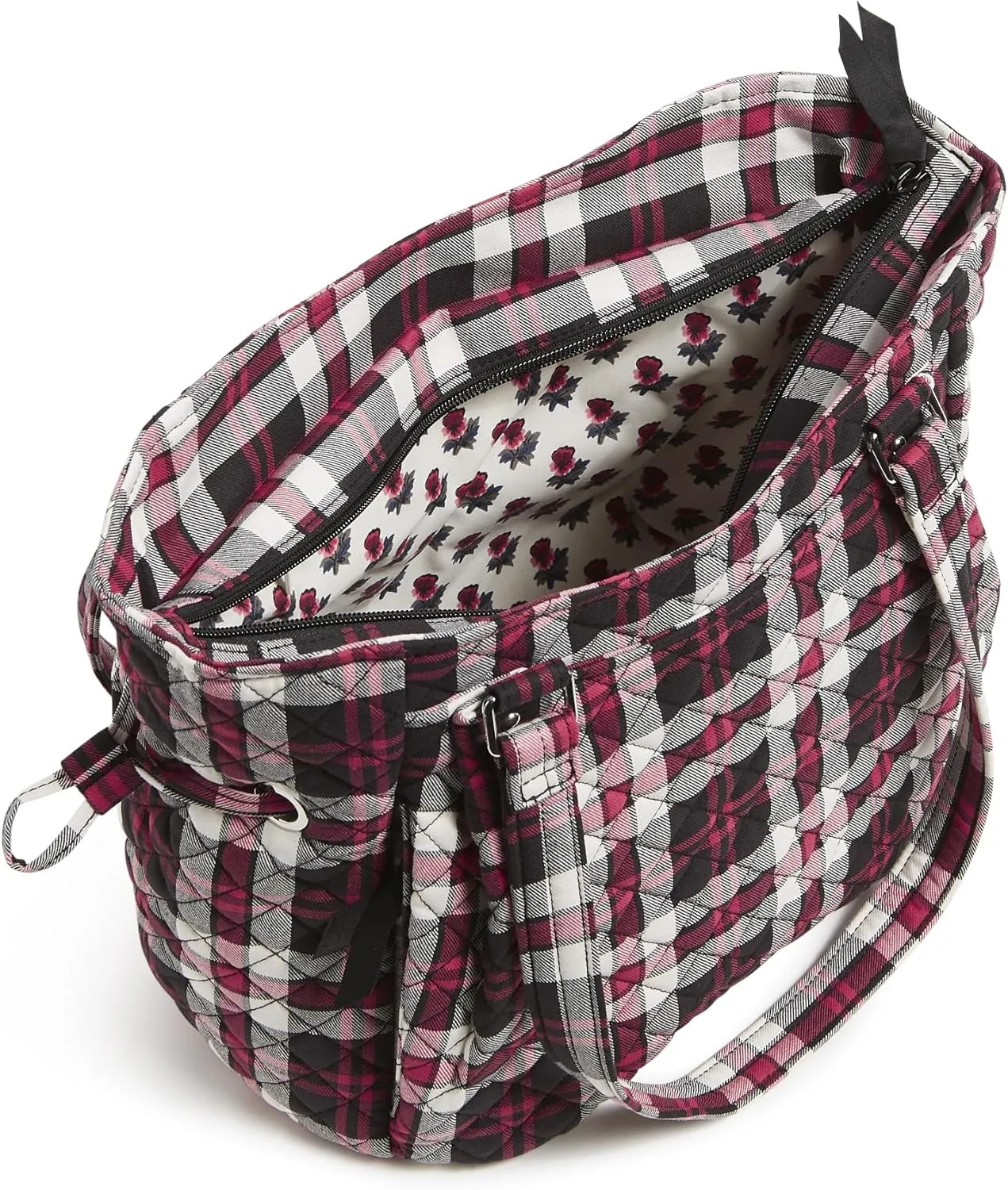 Vera Bradley Women's Cotton Glenna Satchel Purse