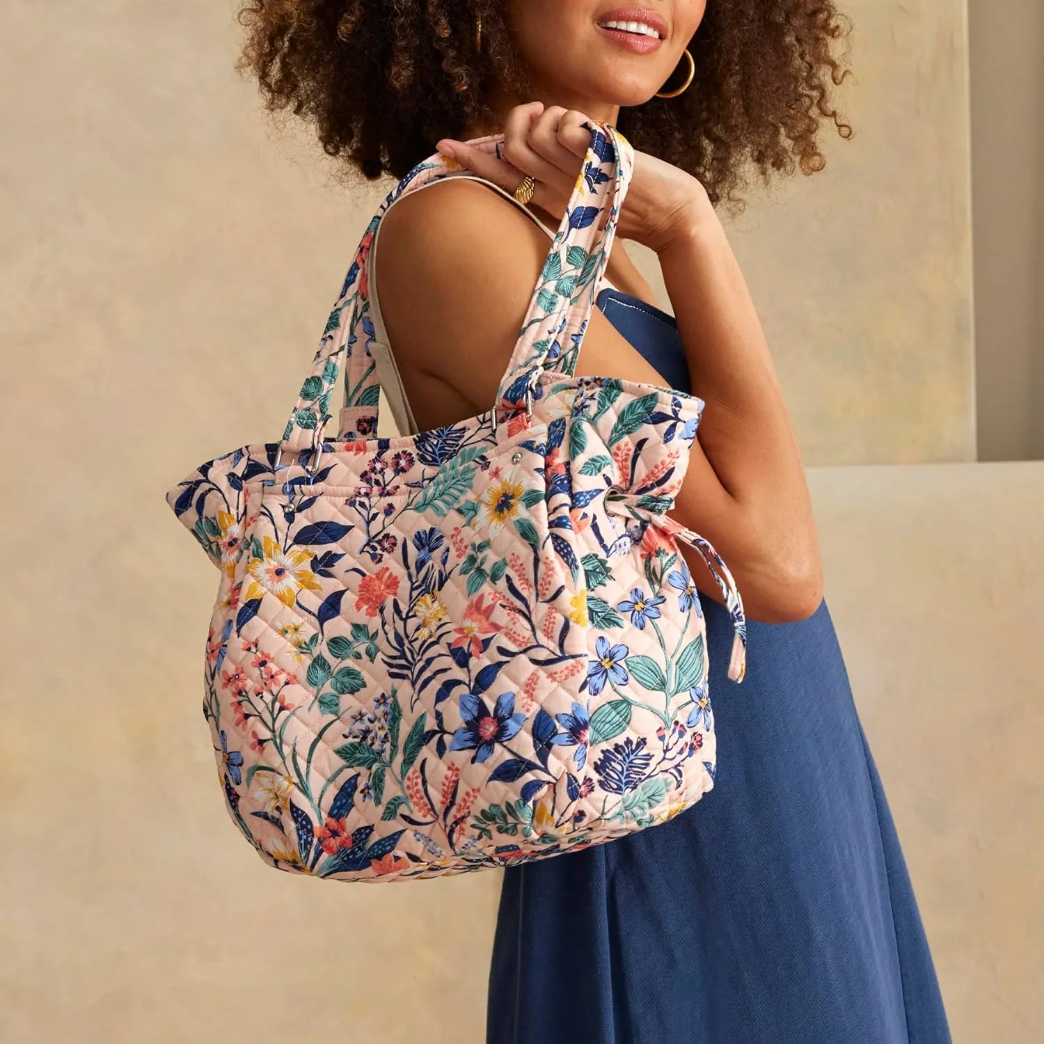 Vera Bradley Women's Cotton Glenna Satchel Purse