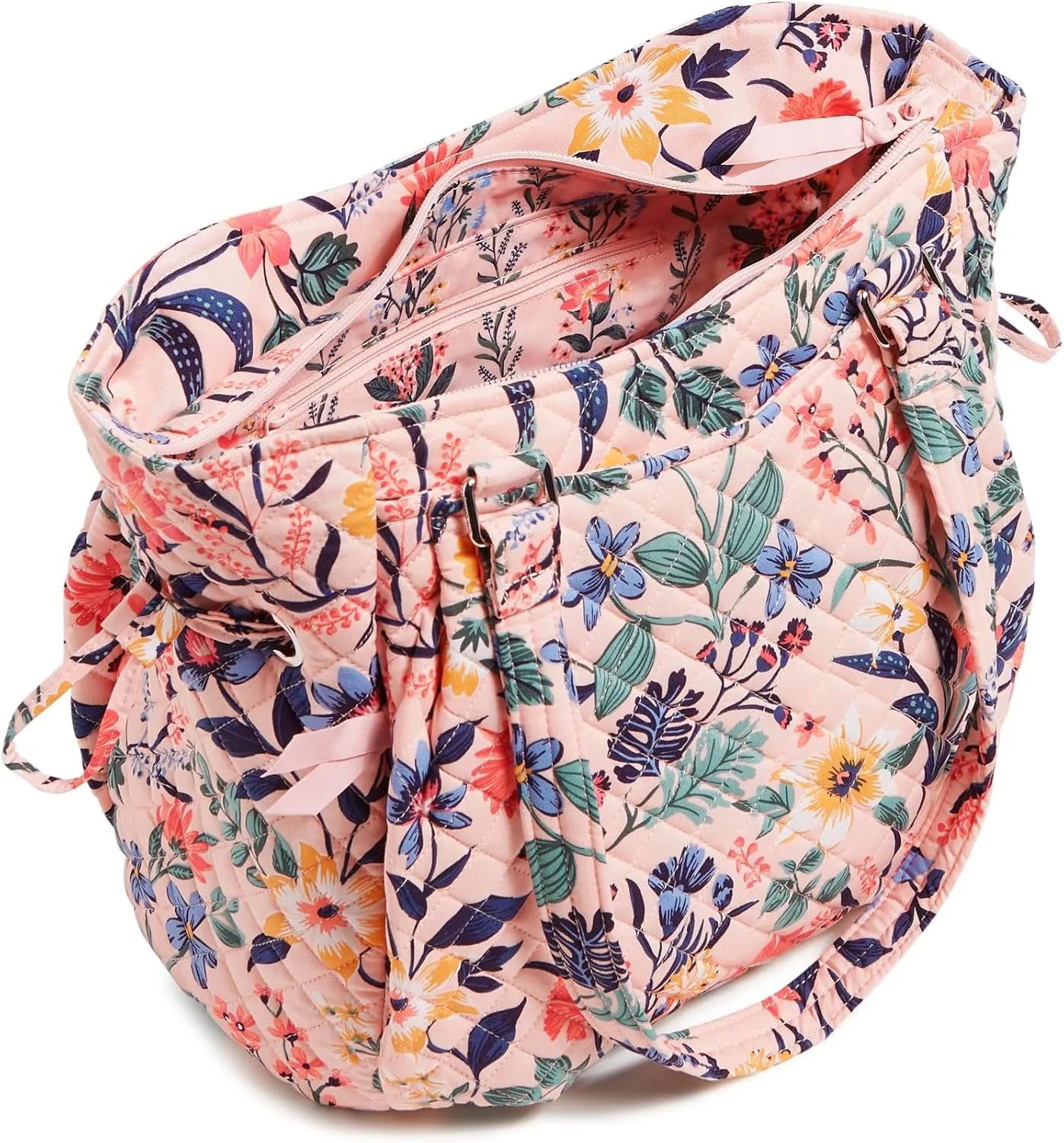 Vera Bradley Women's Cotton Glenna Satchel Purse