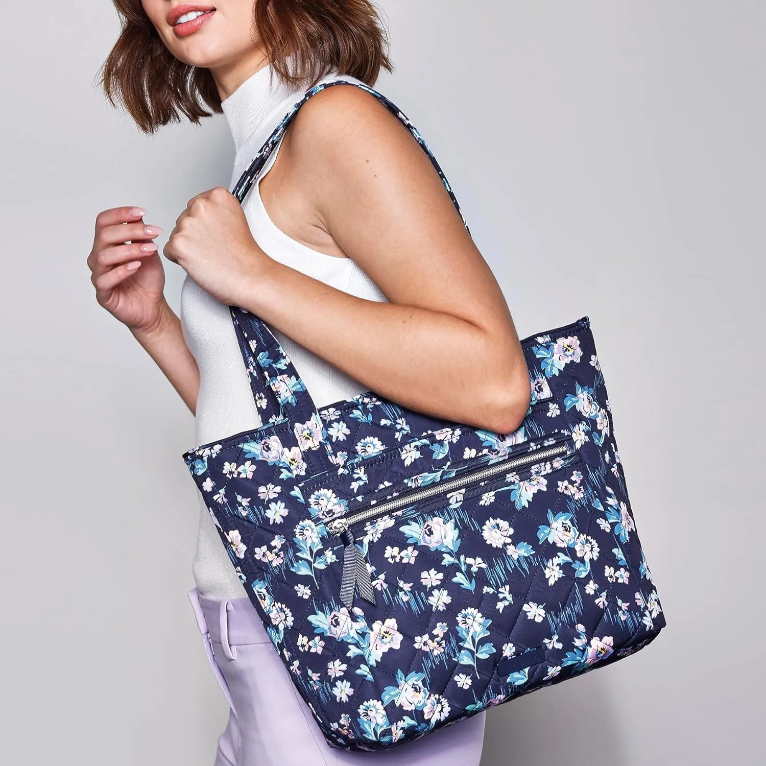 Vera Bradley Women's Performance Twill Small Vera Tote Bag