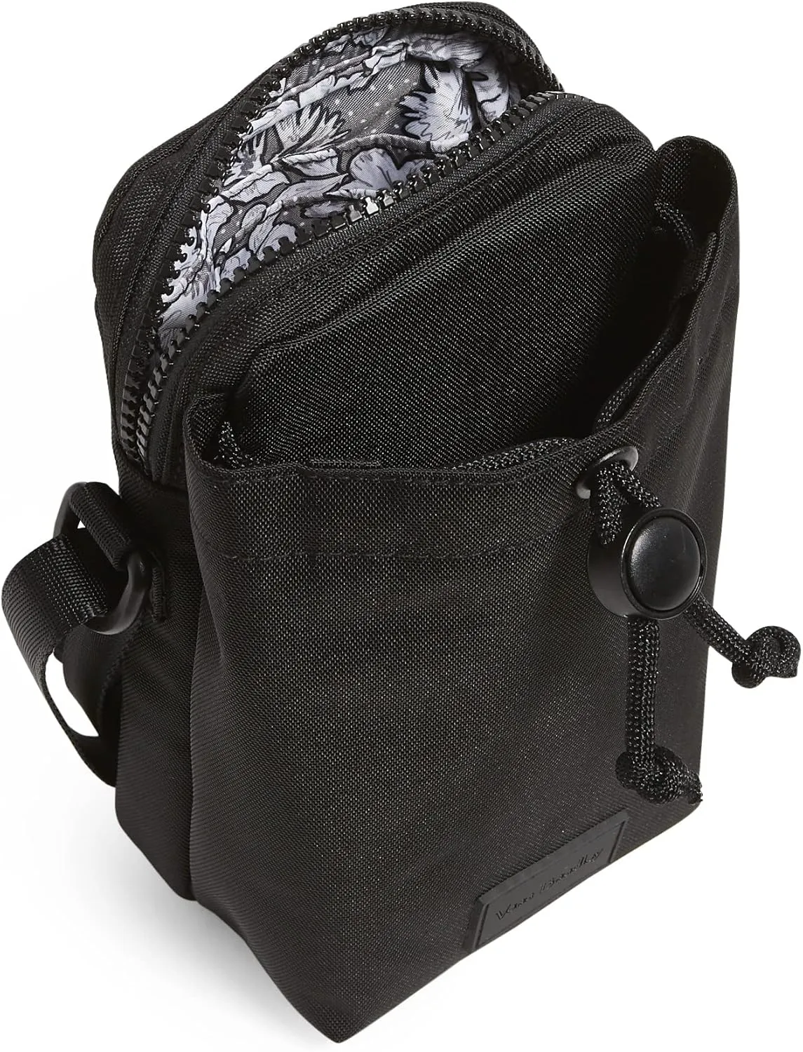 Vera Bradley Women's Recycled Lighten Up Reactive Deluxe Water Bottle Crossbody Sling Bag