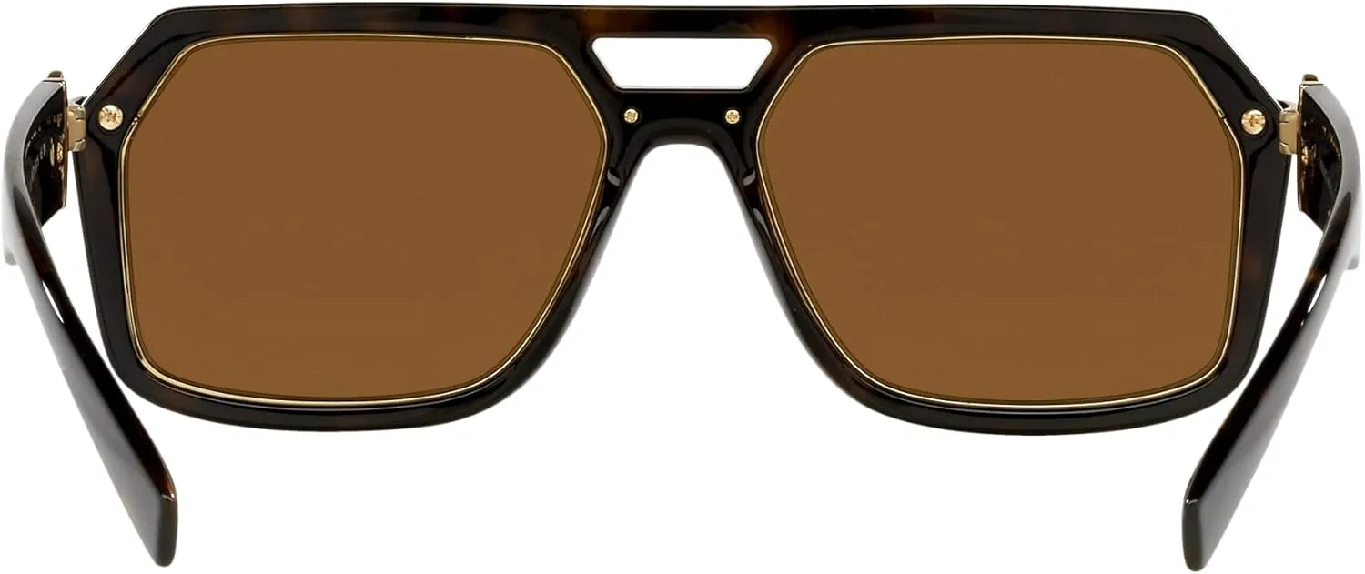 Versace Man Sunglasses Black Frame, Dark Grey Lenses, 58MM