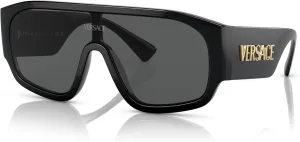 Versace Woman Sunglasses Black Frame, Dark Grey Lenses, 0MM