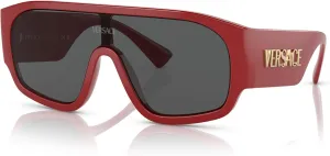 Versace Woman Sunglasses Black Frame, Dark Grey Lenses, 0MM