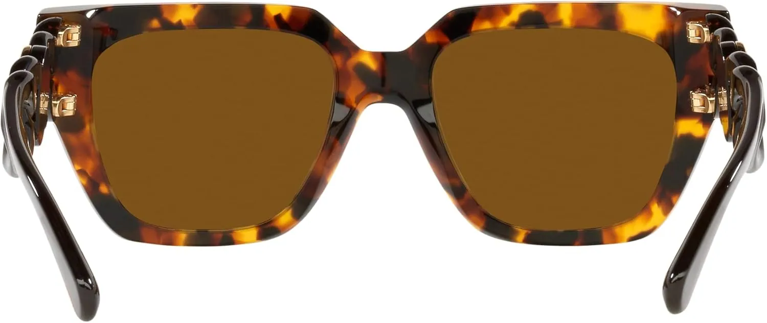 Versace Woman Sunglasses Black Frame, Dark Grey Lenses, 53MM