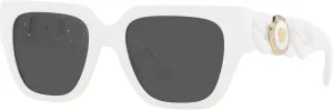 Versace Woman Sunglasses Black Frame, Dark Grey Lenses, 53MM