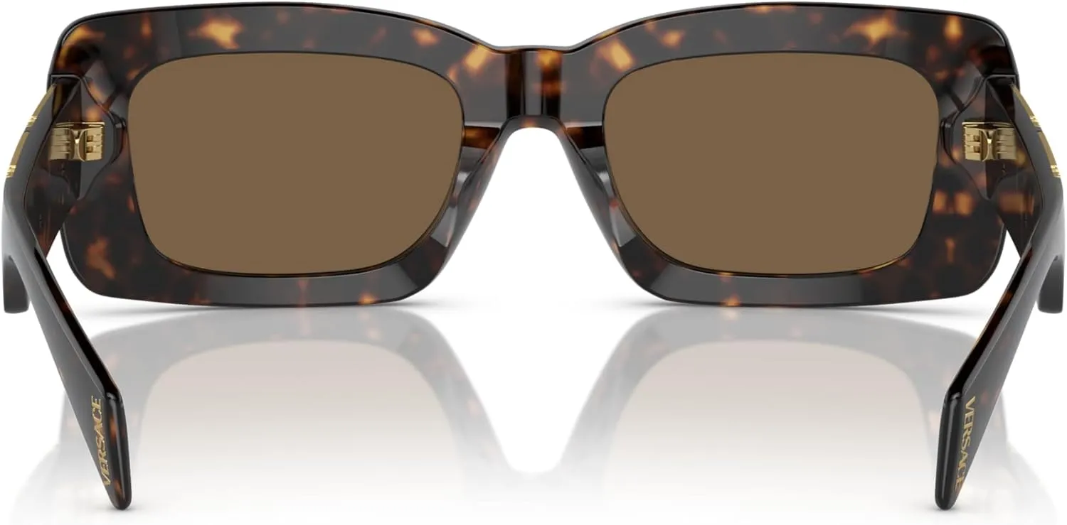 Versace Woman Sunglasses Black Frame, Dark Grey Lenses, 54MM
