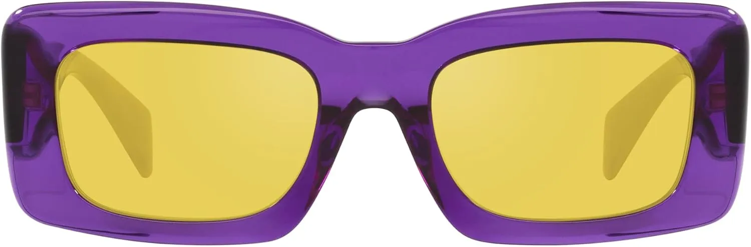 Versace Woman Sunglasses Black Frame, Dark Grey Lenses, 54MM