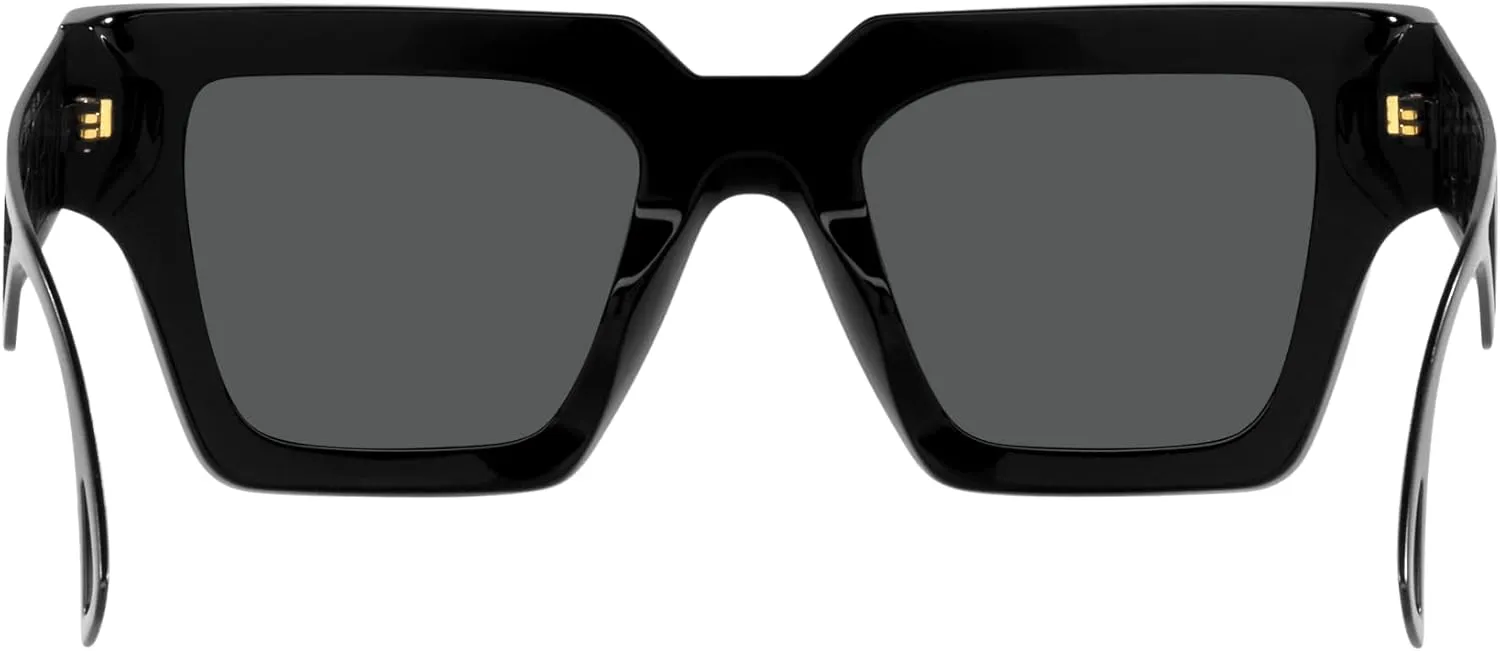 Versace Woman Sunglasses White Frame, Dark Grey Lenses, 50MM