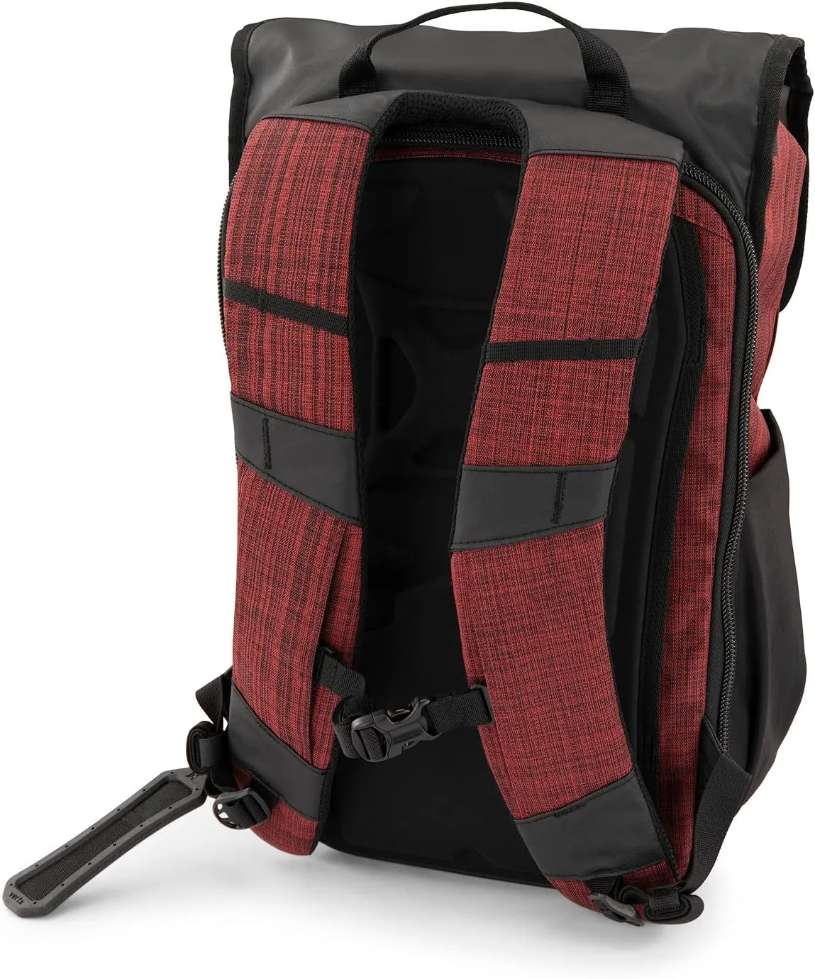 Vertx Last Call Pack Tactical Backpack 20L Medium Molle Laptop Rucksack for Travel, Work, Outdoor, Concealed Carry, Utility Tactical Gear Bag, Heather Red/Galaxy Black