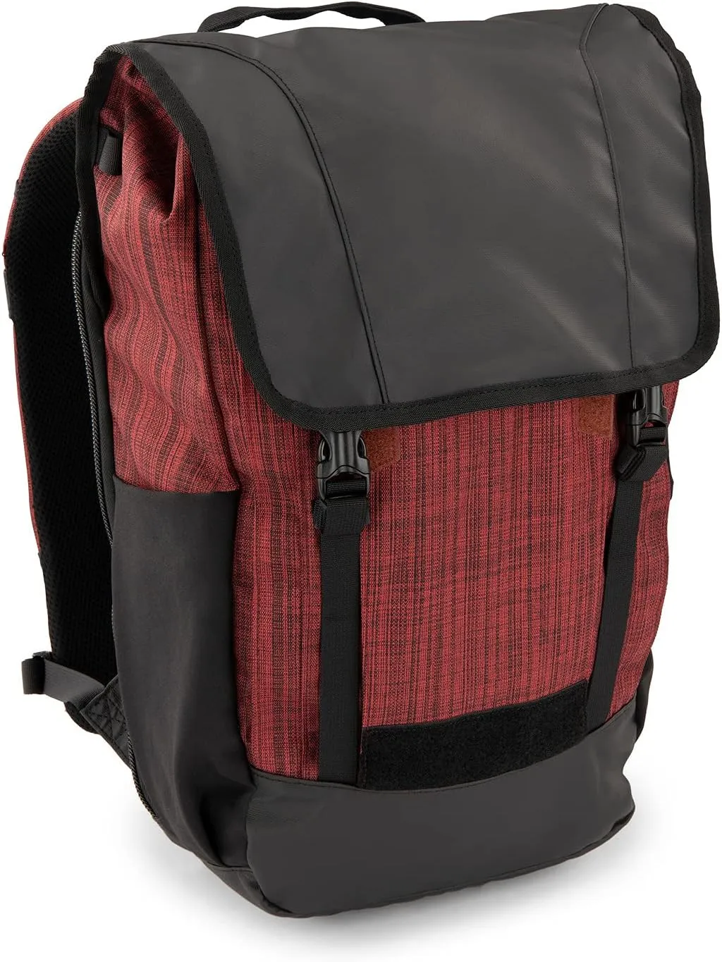 Vertx Last Call Pack Tactical Backpack 20L Medium Molle Laptop Rucksack for Travel, Work, Outdoor, Concealed Carry, Utility Tactical Gear Bag, Heather Red/Galaxy Black