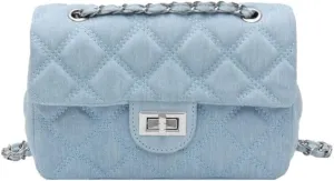 Vhitler Denim Purses - Crossbody Bags & Quilted Tote for Women - Trendy 2023 Designs