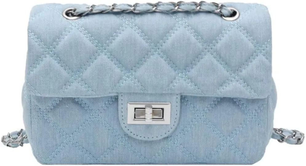 Vhitler Denim Purses - Crossbody Bags & Quilted Tote for Women - Trendy 2023 Designs