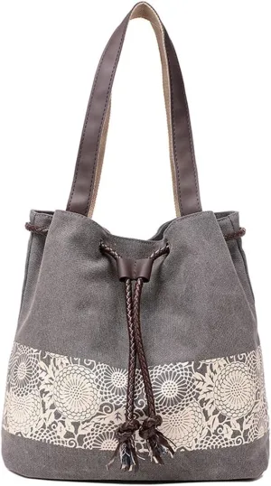 Vintage Casual Tote Bag Travel Satchel Purse Fashion Tote Bag Shoulder Bag Satchel Bags Suitable For Women