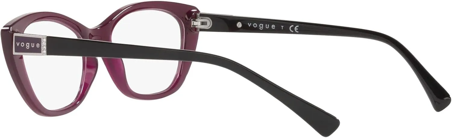 Vogue Eyewear Women's Vo5425b Oval Prescription Eyewear Frames