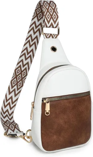 VONMAY Women Small Sling Bags Crossbody Bag Purses Lightweight Chest Bag for Hiking Cycling Work Travel