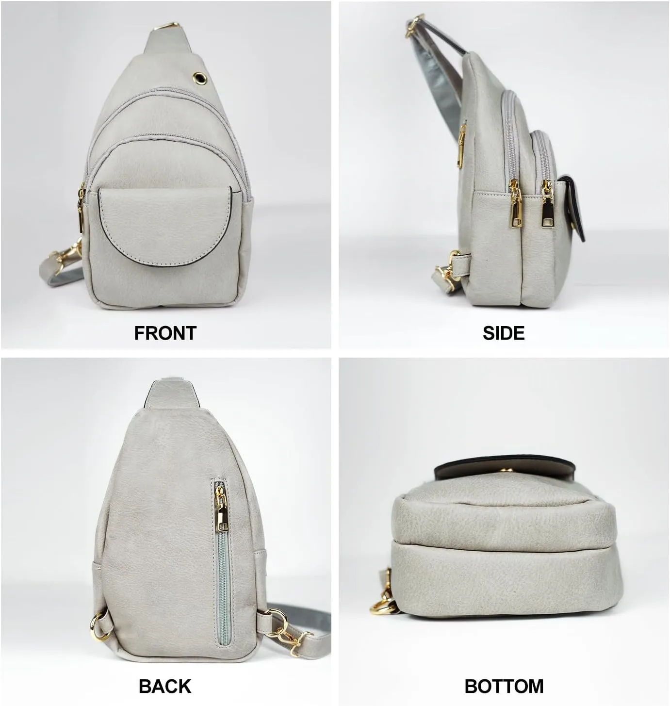 Waist Pack, Fanny Packs, Crossbody Bag, Travel Sling Bag, Leather Sling Bag