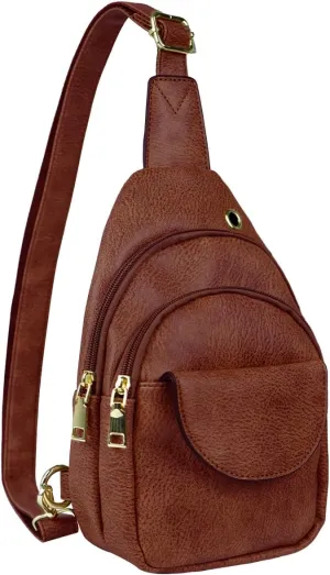 Waist Pack, Fanny Packs, Crossbody Bag, Travel Sling Bag, Leather Sling Bag