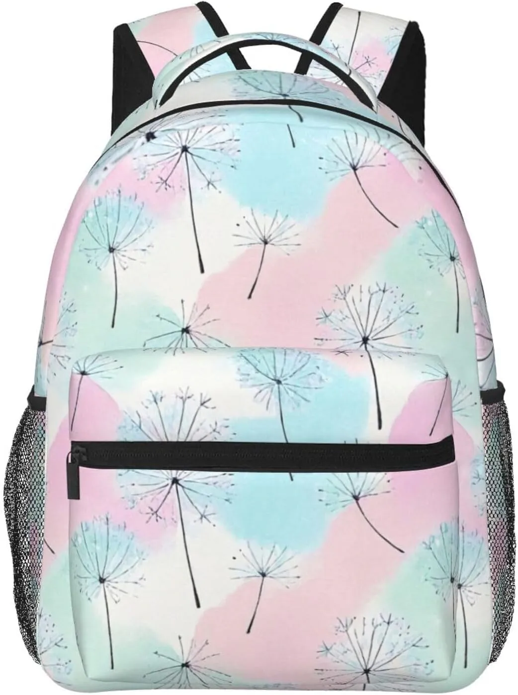 Watercolor Dandelion Adult Backpacks 15 Inch Laptop Backpack Travel Bag for Men Women Gifts