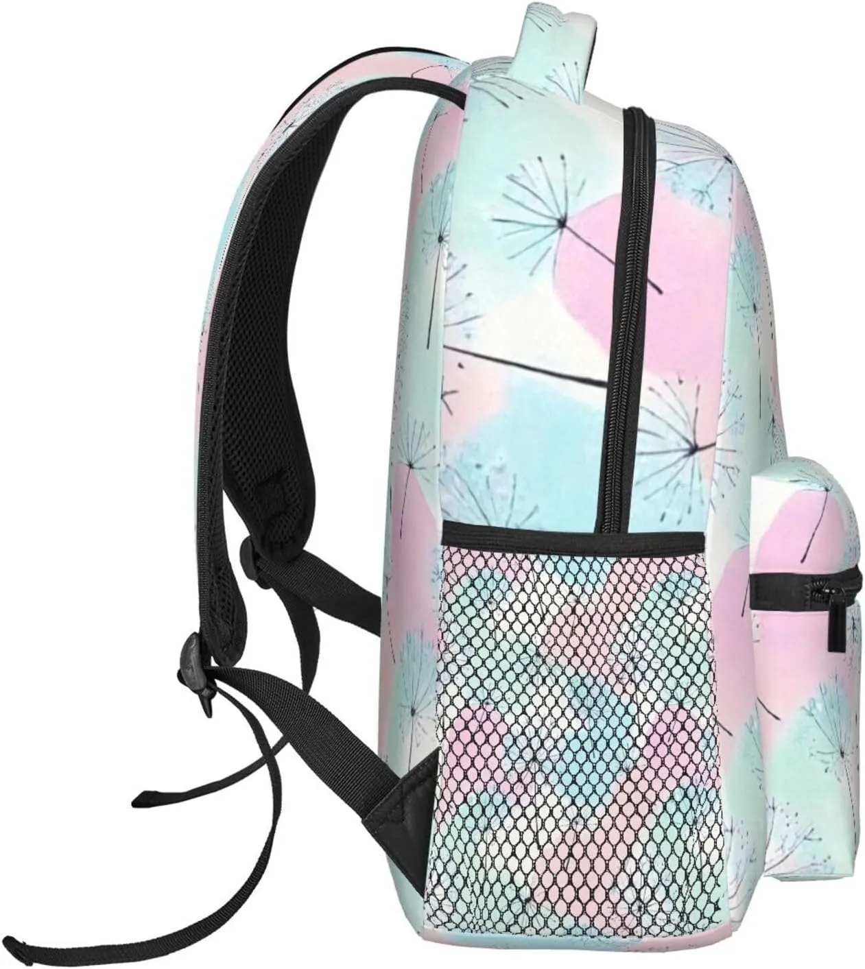 Watercolor Dandelion Adult Backpacks 15 Inch Laptop Backpack Travel Bag for Men Women Gifts