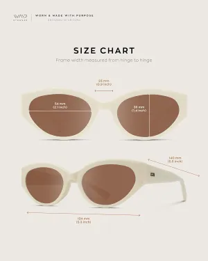 WearMe Pro Women's Oval Cat Eye Sunglasses, Vintage Slim Frame, Gradient UV Protection Lenses