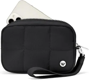 WESTBRONCO Puffer Tote Bags for Women Nylon Shoulder Bag, Quilted Wristlet Wallets for Women