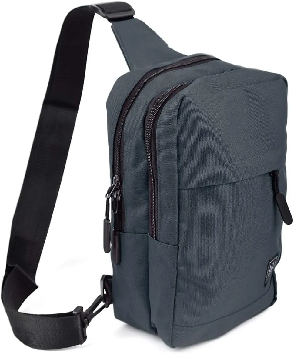 WESTEND Crossbody Canvas Sling Bag Backpack with Reversible Strap
