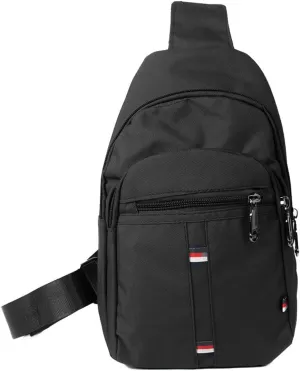 WESTEND Crossbody Canvas Sling Bag with Adjustable Strap-Travel Small Daypack