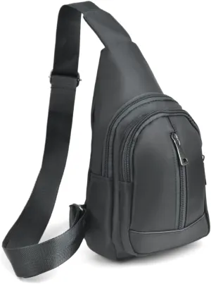 WESTEND Crossbody Nylon Sling Bag Daypack with Adjustable Strap-Small Travel Bag