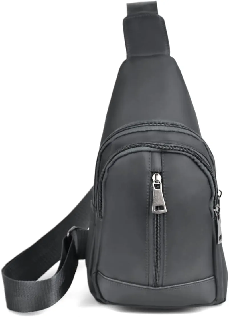 WESTEND Crossbody Nylon Sling Bag Daypack with Adjustable Strap-Small Travel Bag