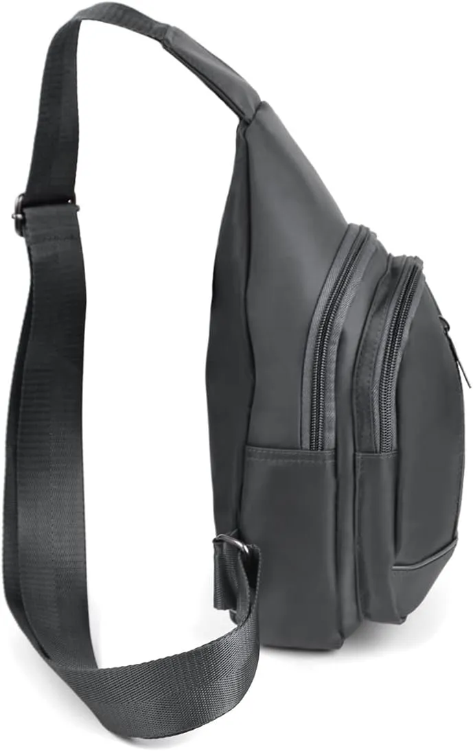 WESTEND Crossbody Nylon Sling Bag Daypack with Adjustable Strap-Small Travel Bag