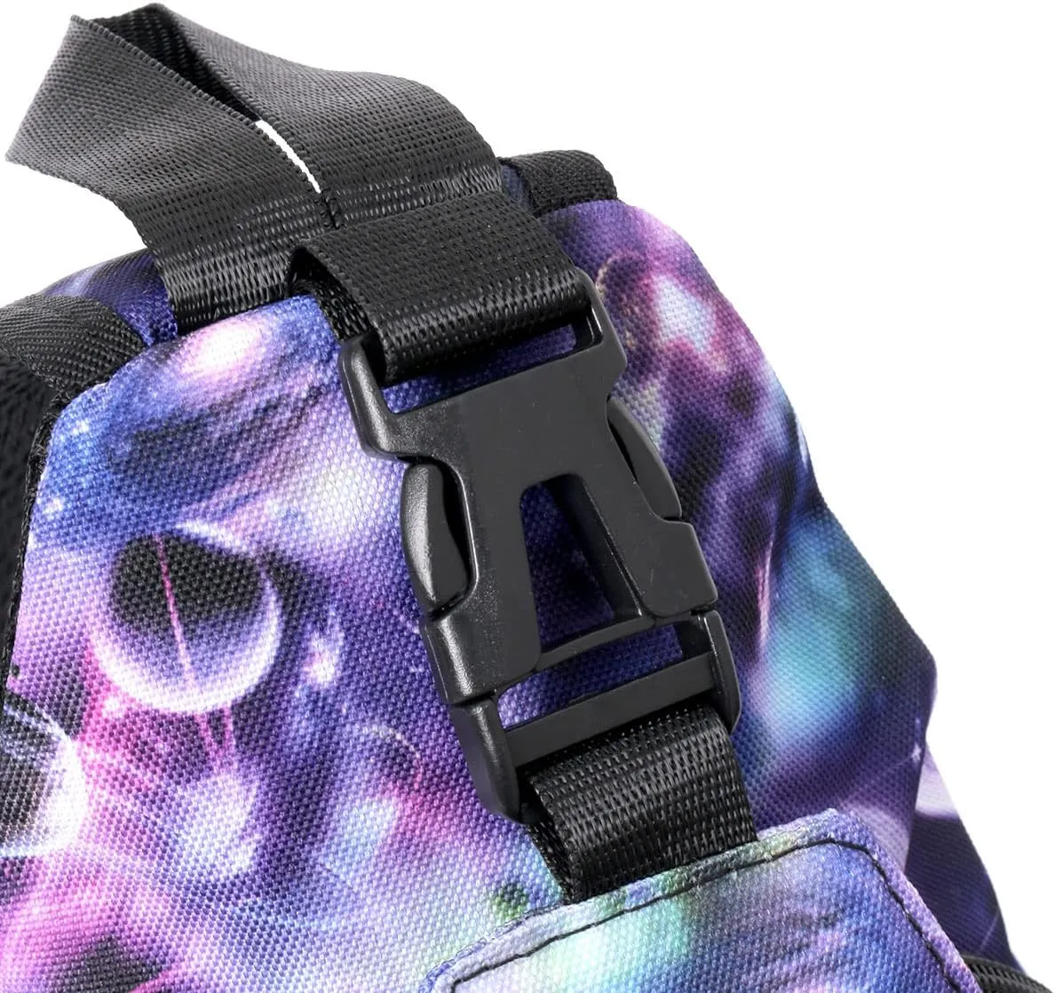 WESTEND Novelty Crossbody Sling Bag Backpack with Adjustable Strap for Men and Women, Galaxy