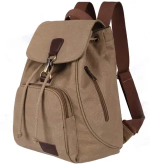 WITERY Women Canvas Fashion Backpacks Purse Casual Outdoor Shopping Daypacks Sports Rucksack Hiking Travel Multipurpose Bag