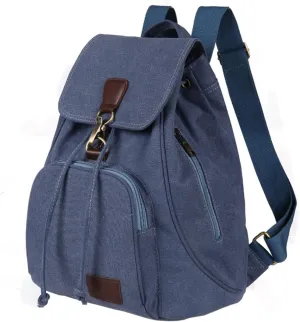 WITERY Women Canvas Fashion Backpacks Purse Casual Outdoor Shopping Daypacks Sports Rucksack Hiking Travel Multipurpose Bag