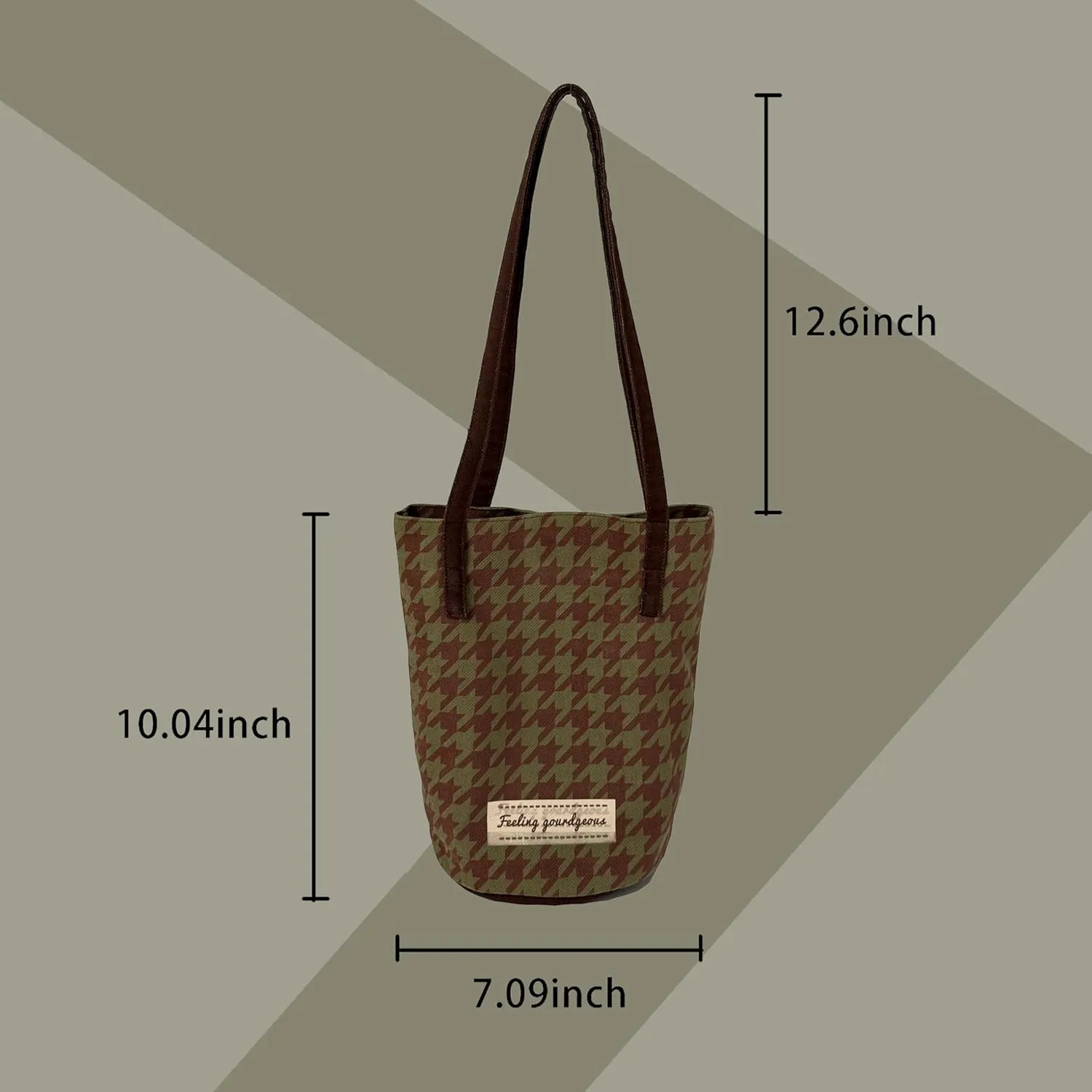 Women Canvas Tote Handbags Bucket Bag Purses for Women Trendy Shoulder Bag Canvas Handbag satchel Bag Spring