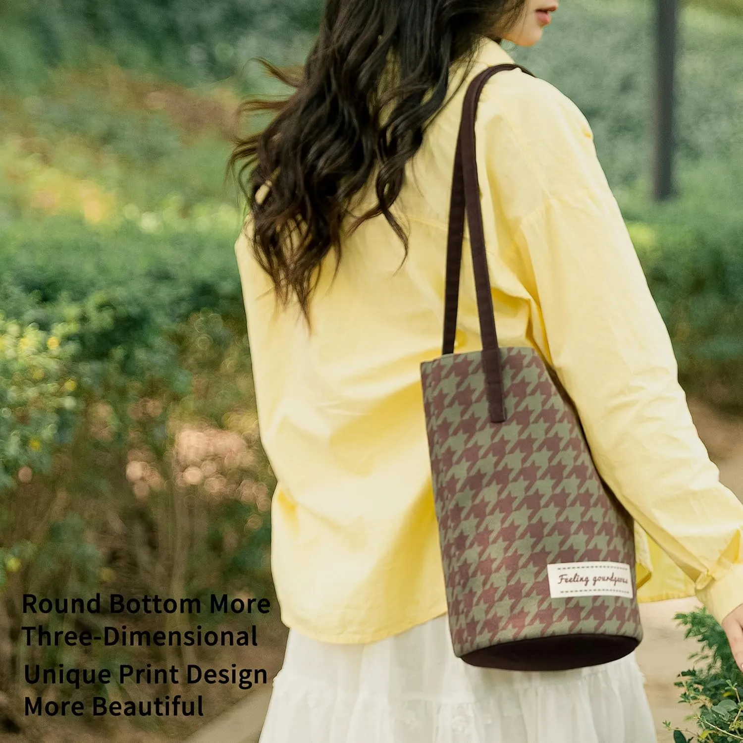 Women Canvas Tote Handbags Bucket Bag Purses for Women Trendy Shoulder Bag Canvas Handbag satchel Bag Spring