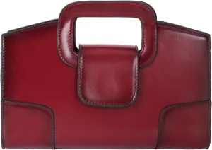 Women Crocodile Embossed Handbag Vintage Flap Tote Purse Evening Clutch Shoulder Bag