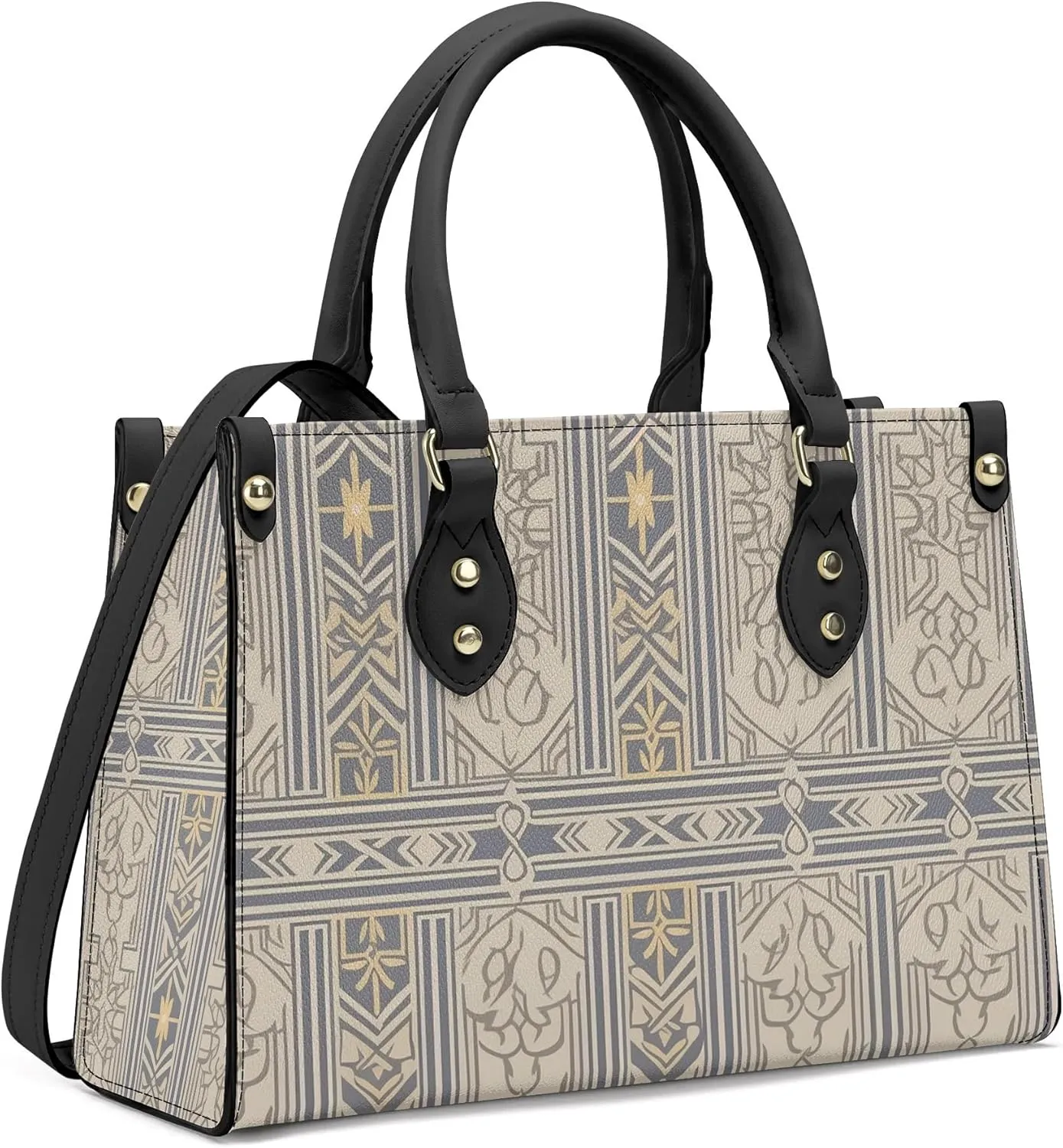 Women Fashion Handbags PU Leather Top Handle Satchel Shoulder Tote Bags for Ladies