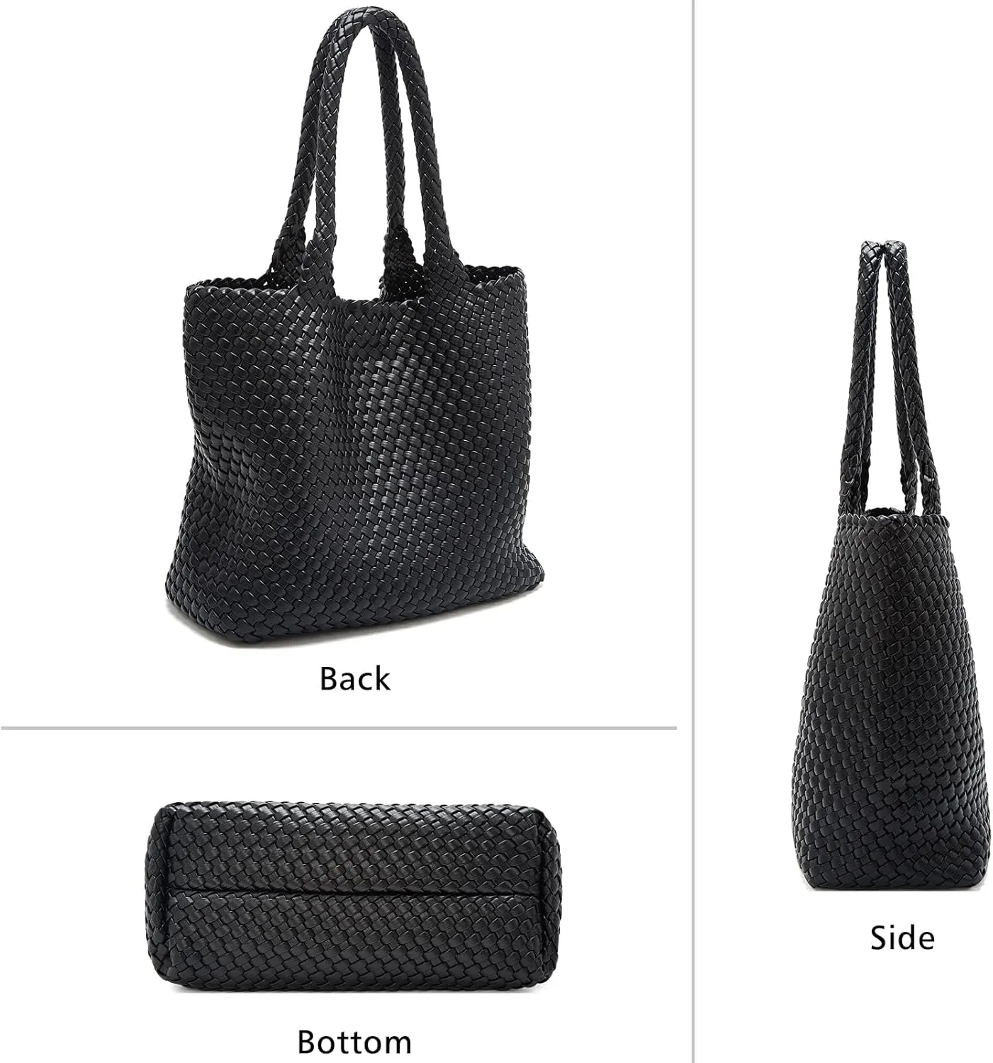 Women Genuine Leather Handbag for Women Large Work Tote Bag with Top Handle Purse Satchel Shoulder Bag for Women