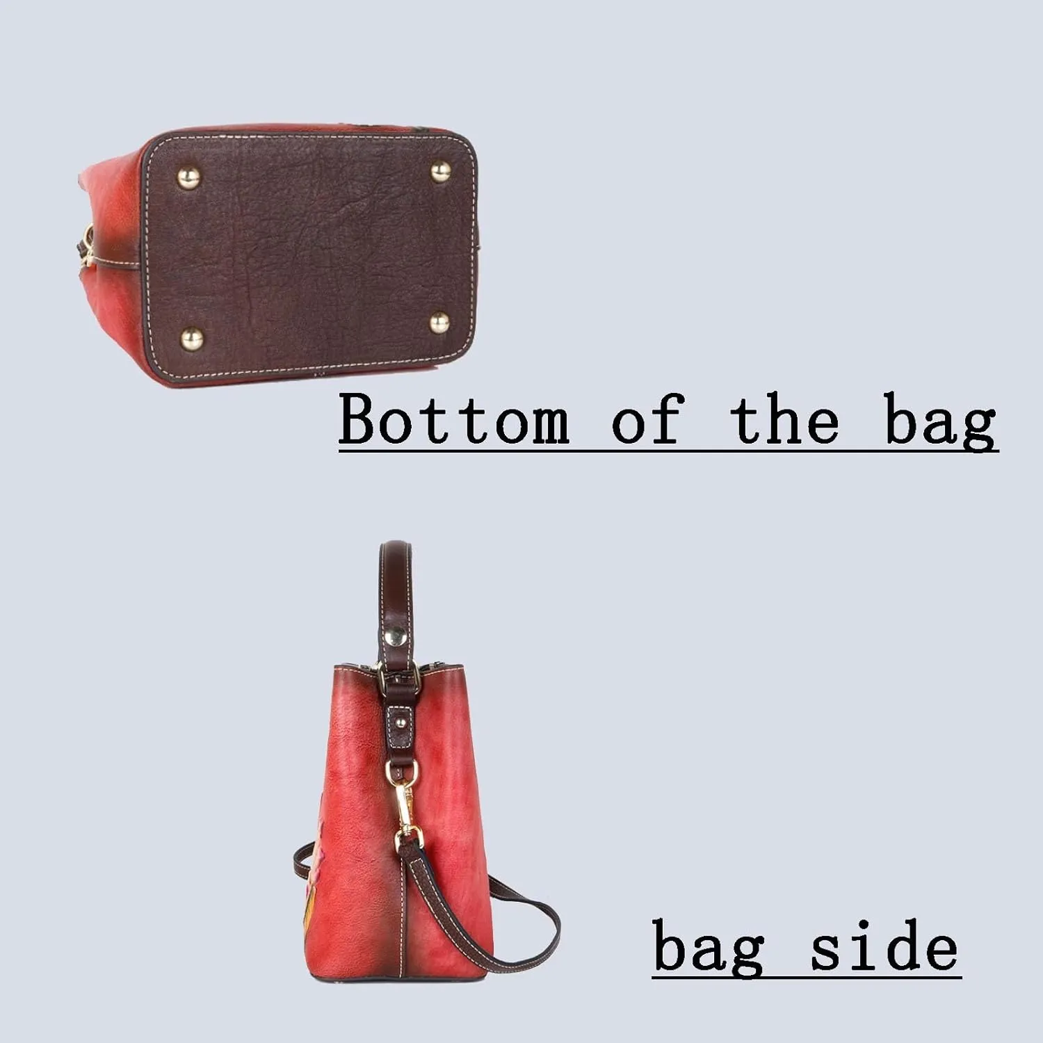 Women Leather Messenger Bag, New Hand Carved Vintage Shoulder Bag, Comes with Adjustable Shoulder Straps