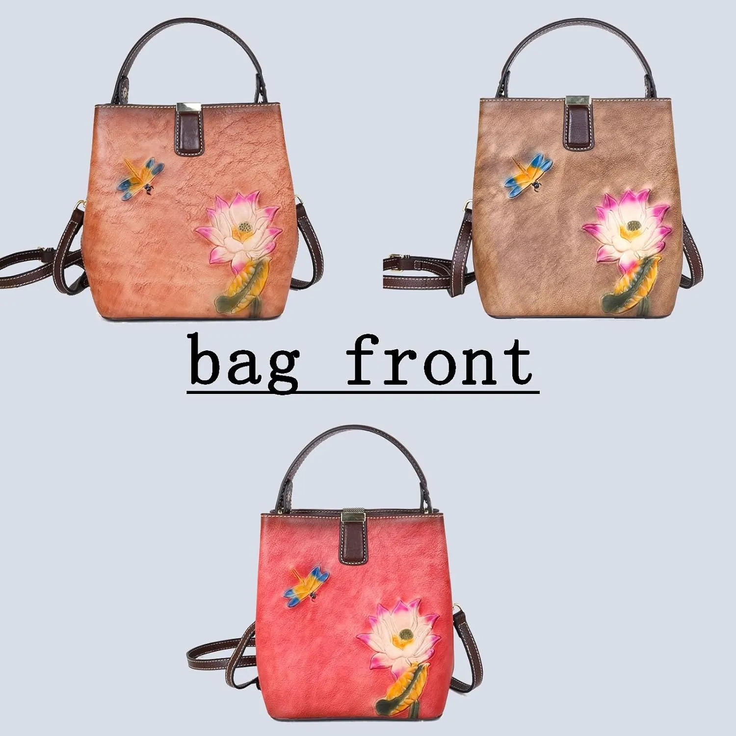 Women Leather Messenger Bag, New Hand Carved Vintage Shoulder Bag, Comes with Adjustable Shoulder Straps