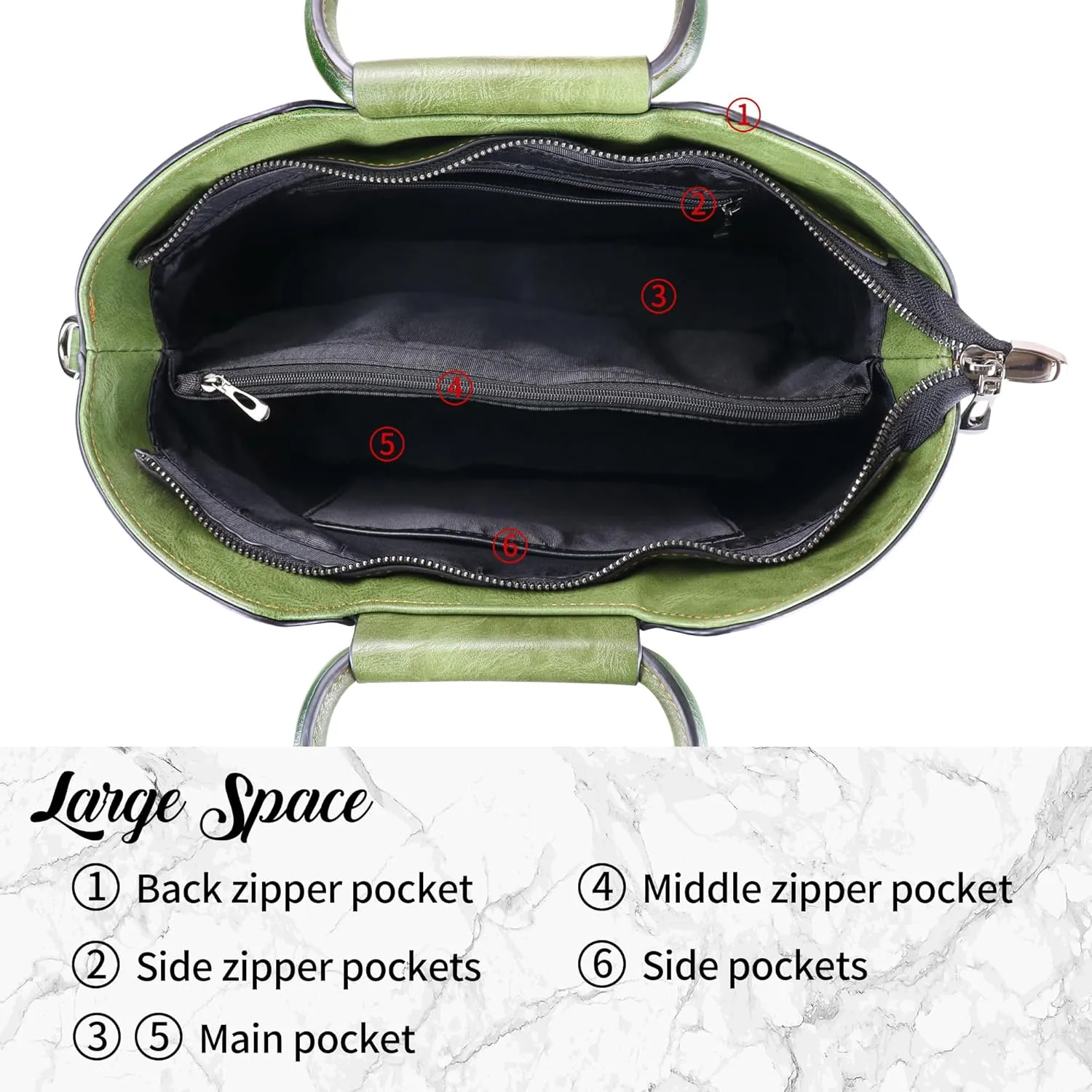 Women Satchel Handbags Crossbody Bag Top Handle Purse Medium Tote Bag Leather Shoulder Bag