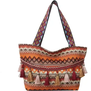 Women Tote Bags Large Top Handle Satchel Bag Handbags and Bag Canvas Tote Bag Shoulder Bag, One Color, One Size