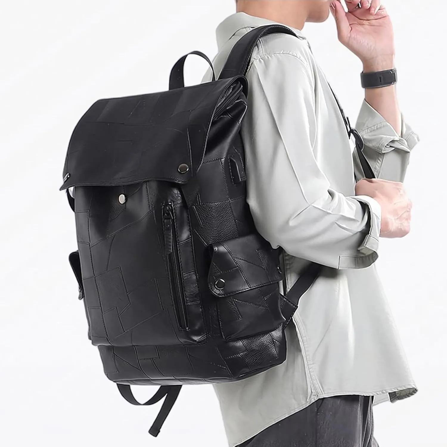 Womens Backpack Purse Leather Anti-theft Large Fashion Designer Travel Backpack Bag Men's Backpack Shoulder Bags