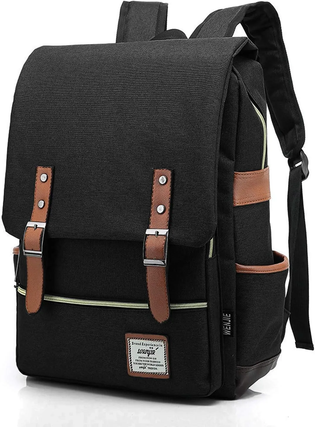 Women's Backpack Purse Leather Purse Transparent Practical Large Capacity Zipper Backpacks Womens Work Backpack