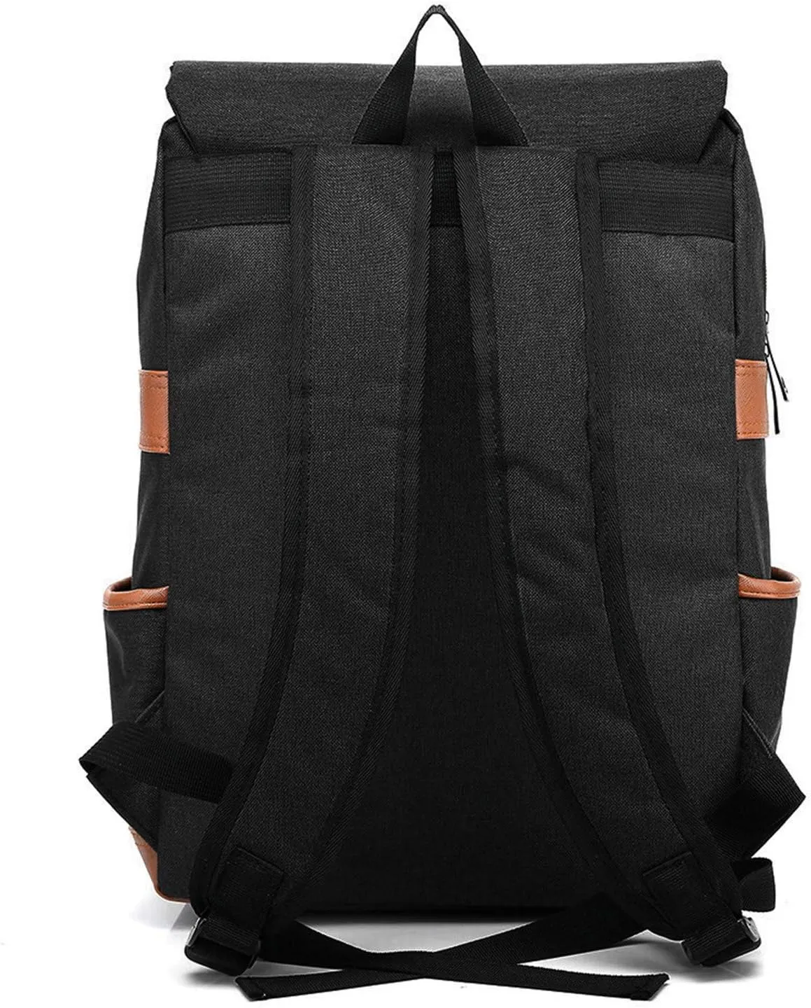 Women's Backpack Purse Leather Purse Transparent Practical Large Capacity Zipper Backpacks Womens Work Backpack