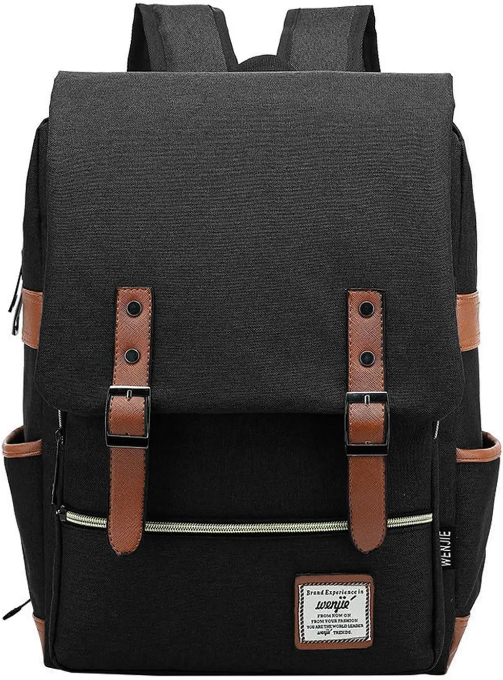 Women's Backpack Purse Leather Purse Transparent Practical Large Capacity Zipper Backpacks Womens Work Backpack
