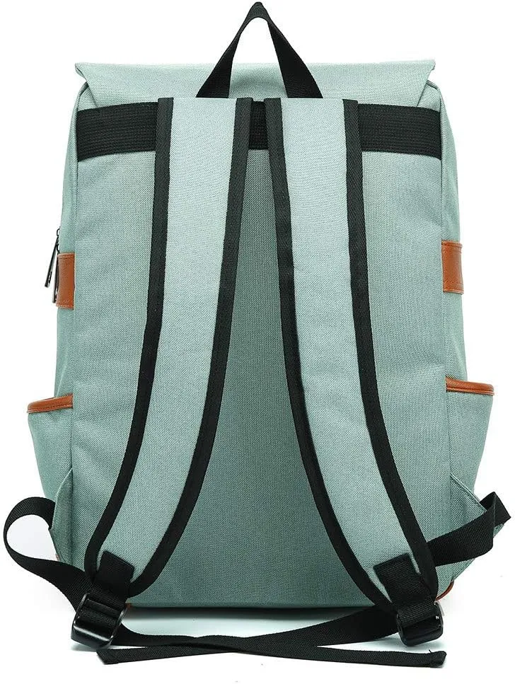 Women's Backpack Purse Leather Purse Transparent Practical Large Capacity Zipper Backpacks Womens Work Backpack