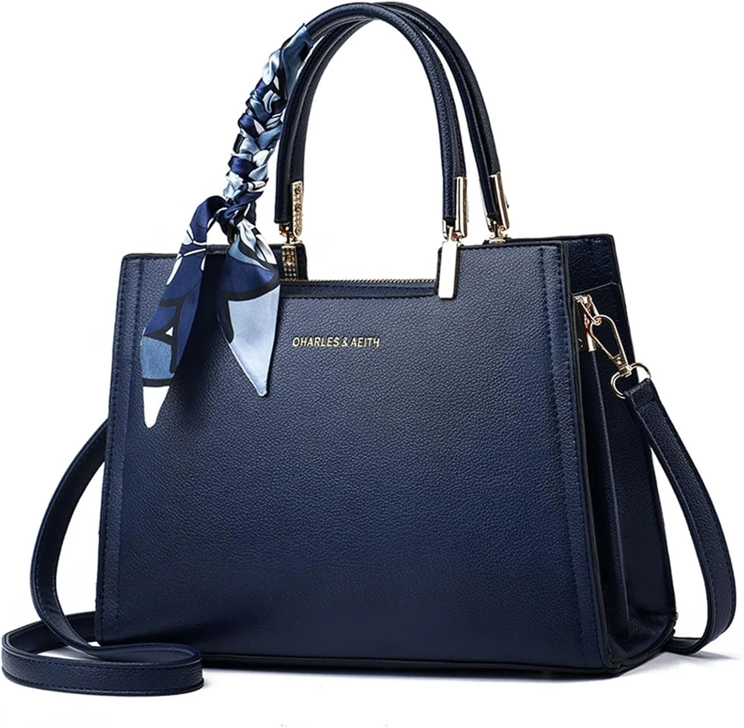 Women's Bag Crossbody Fashion Handbag Mens Messenger Bags Canvas Leather Computer Bags (BU1, One Size)